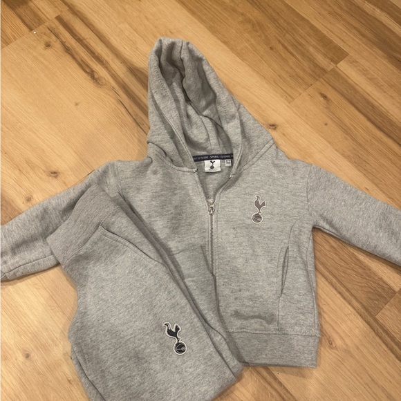 Tottenham Hotspurs Toddler Gray Hoodie Set - Picture 1 of 1